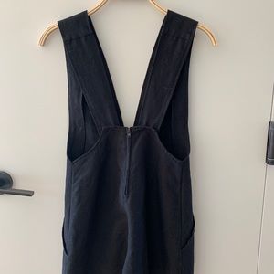 Reformation black romper size s-m